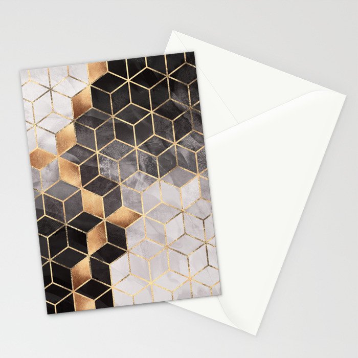 Smoky Cubes Stationery Card Gallery Image 2