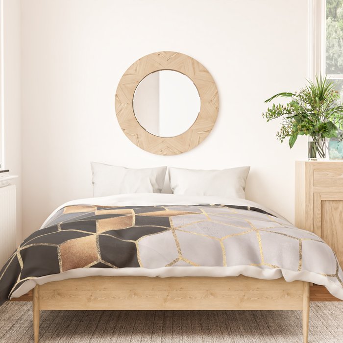 Smoky Cubes Duvet Cover Gallery Image 3