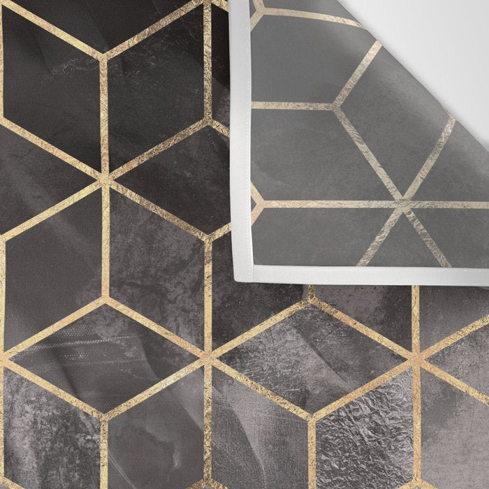 Smoky Cubes Wall Tapestry Gallery Image 3