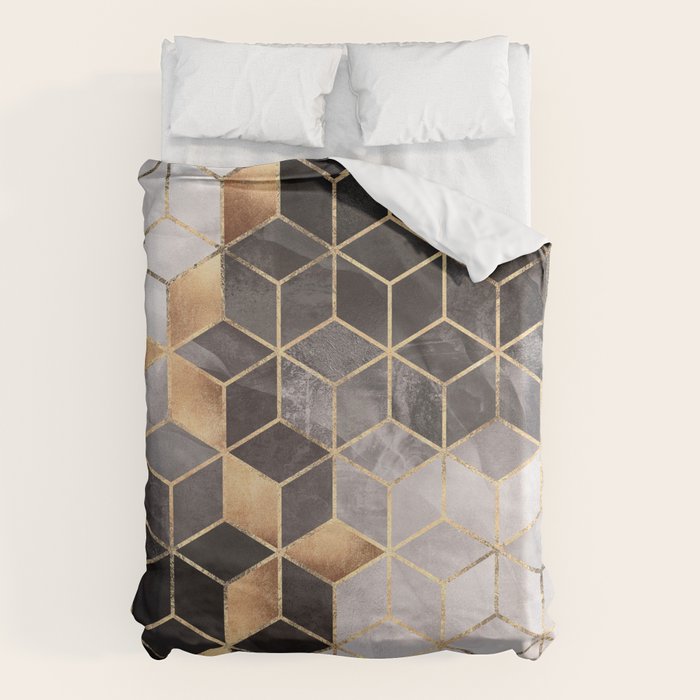 Smoky Cubes Duvet Cover Gallery Image 1