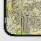 Vintage Map of Asheville North Carolina (1943) Laptop Sleeve Gallery Image 3