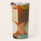 mid century modern spring abstract collection 3 Travel Mug Gallery Image 3