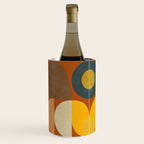 mid century modern spring abstract collection 3 Wine Chiller Gallery Image 1