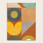 mid century modern spring abstract collection 3 Notebook Gallery Image 4