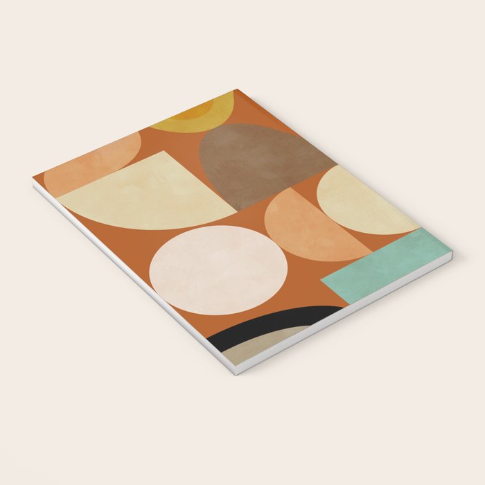 mid century modern spring abstract collection 3 Notebook Gallery Image 3