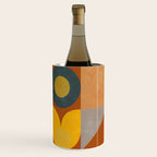 mid century modern spring abstract collection 3 Wine Chiller Gallery Image 3