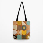 mid century modern spring abstract collection 3 Tote Bag Gallery Image 2