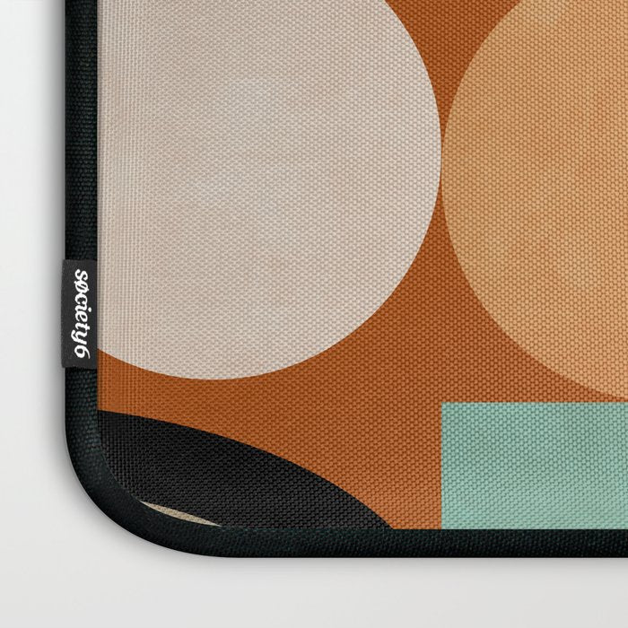 mid century modern spring abstract collection 3 Laptop Sleeve Gallery Image 3