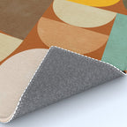 mid century modern spring abstract collection 3 Rug Gallery Image 4