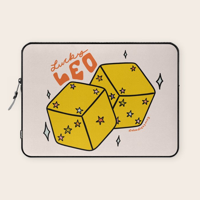 Leo Dice Laptop Sleeve Gallery Image 1