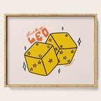 Leo Dice Serving Tray Gallery Image 1