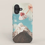 Sundae Summit II - Cherry Ice cream Mountain Peak iPhone Case Gallery Image 1
