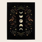 Moonlight Garden - Winter Brown Poster Gallery Image 4
