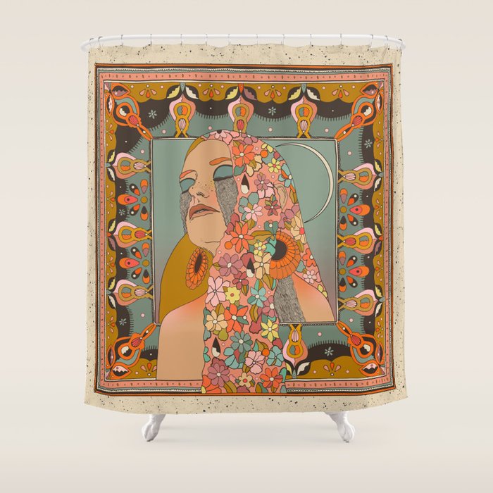 Mascara  Shower Curtain Gallery Image 1