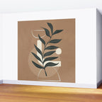 Leaf Design 1 Wall Mural Gallery Image 2