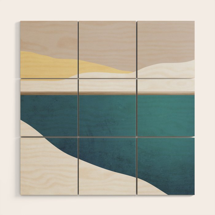 Abstract 32 Wood Wall Art Gallery Image 1
