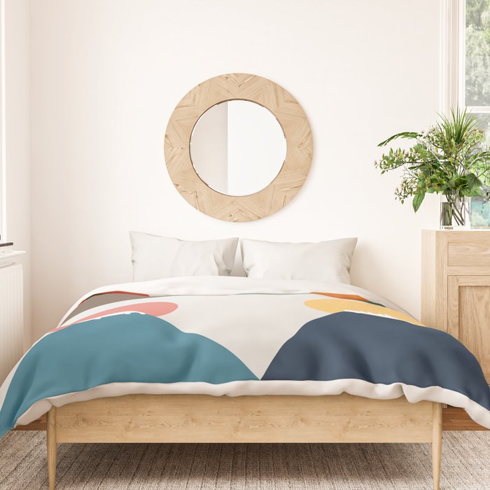 Cat Landscape 26 Duvet Cover Gallery Image 3