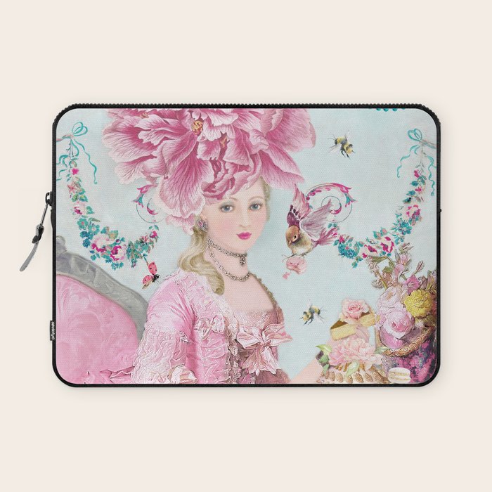 Marie Antoinette Wallflower Laptop Sleeve Gallery Image 1