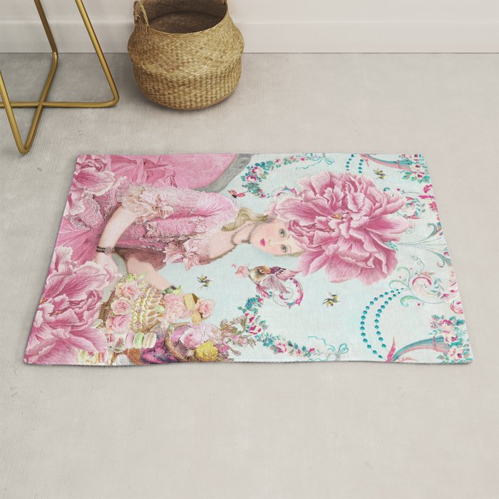 Marie Antoinette Wallflower Rug Gallery Image 1