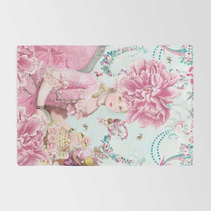 Marie Antoinette Wallflower Rug Gallery Image 2