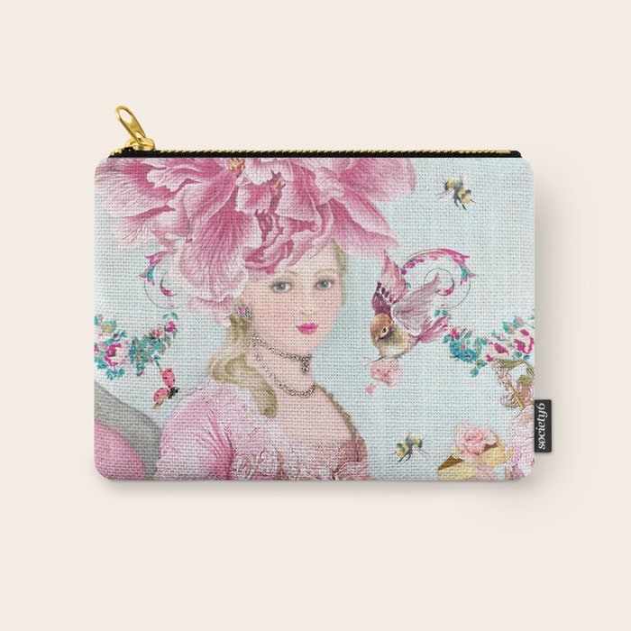 Marie Antoinette Wallflower Carry All Pouch Gallery Image 1