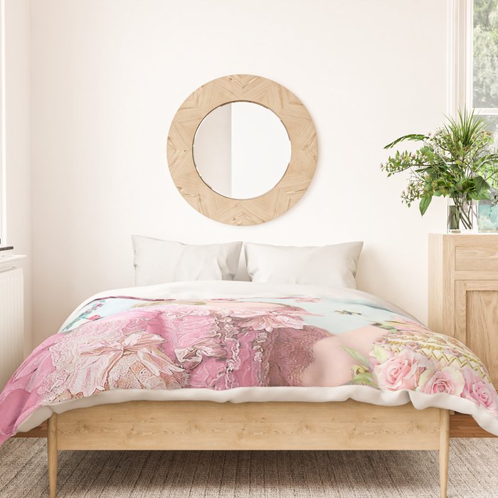 Marie Antoinette Wallflower Duvet Cover Gallery Image 3