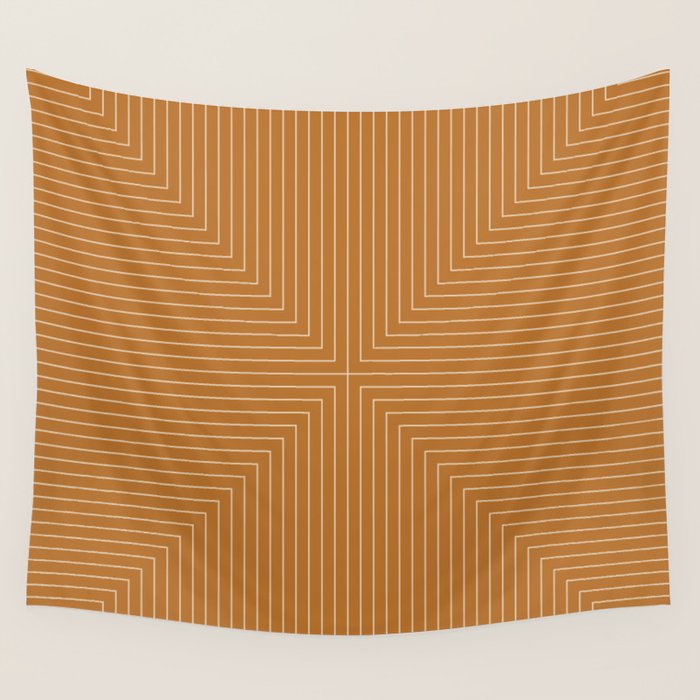 Angular Lines X Wall Tapestry Gallery Image 4