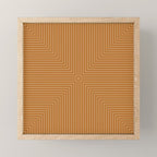 Angular Lines X Mini Art Print Gallery Image 1