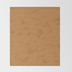 Angular Lines X Throw Blanket Gallery Image 2