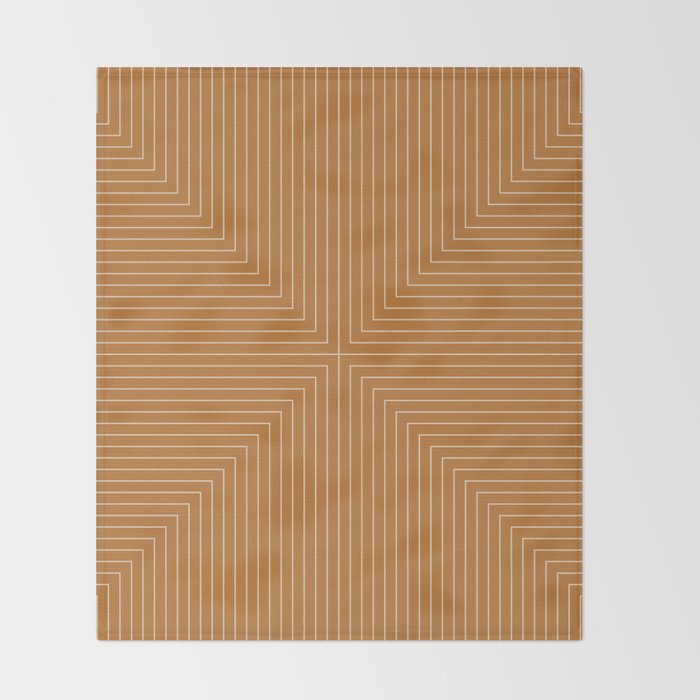 Angular Lines X Throw Blanket Gallery Image 2