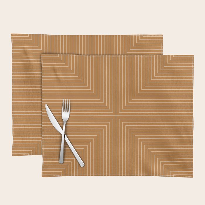 Angular Lines X Placemat Gallery Image 1