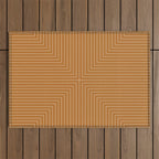 Angular Lines X Outdoor Rug Gallery Image 1