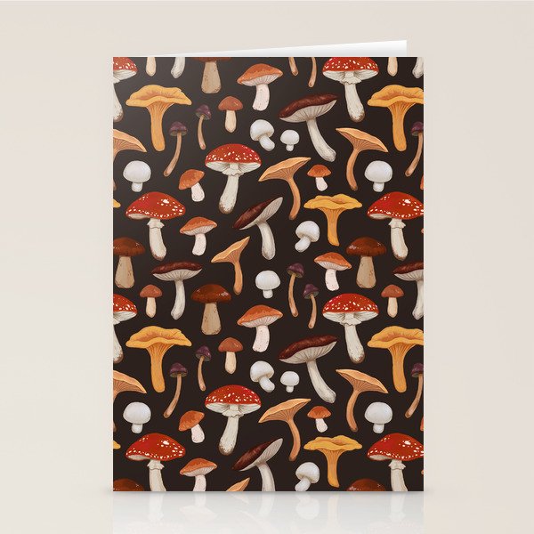 Mushroom Medley Stationery Card Gallery Image 1