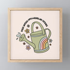 Virgo Watering Can Mini Art Print Gallery Image 1