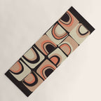 checkers rainbows modern shapes Yoga Mat Gallery Image 1