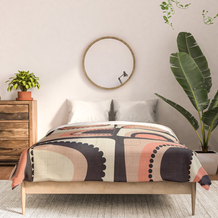 checkers rainbows modern shapes Comforter Gallery Image 3