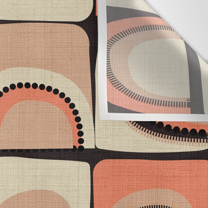 checkers rainbows modern shapes Wall Tapestry Gallery Image 3