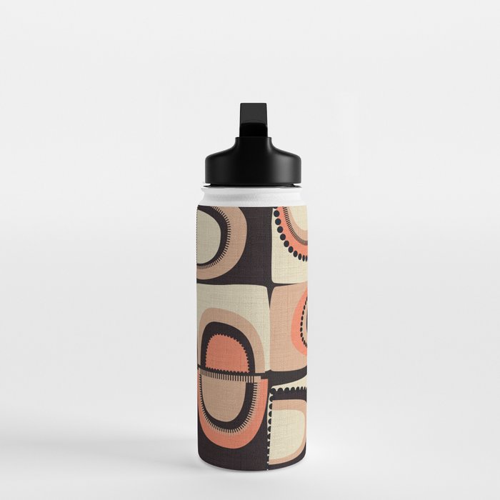 checkers rainbows modern shapes Water Bottle Gallery Image 3