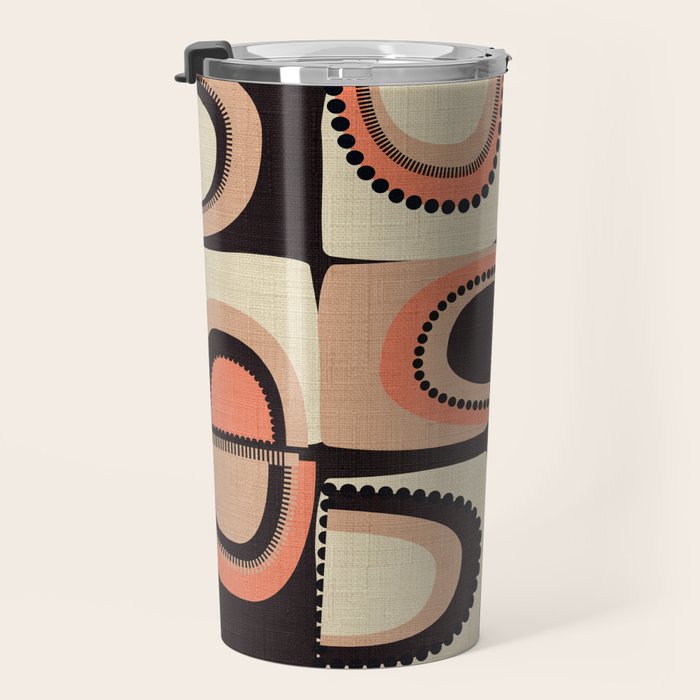checkers rainbows modern shapes Travel Mug Gallery Image 3