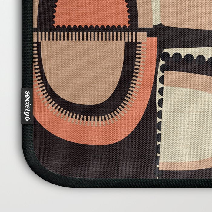 checkers rainbows modern shapes Laptop Sleeve Gallery Image 3