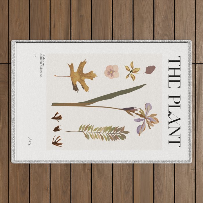 The Plant. Autumn Herbarium 7 Outdoor Rug