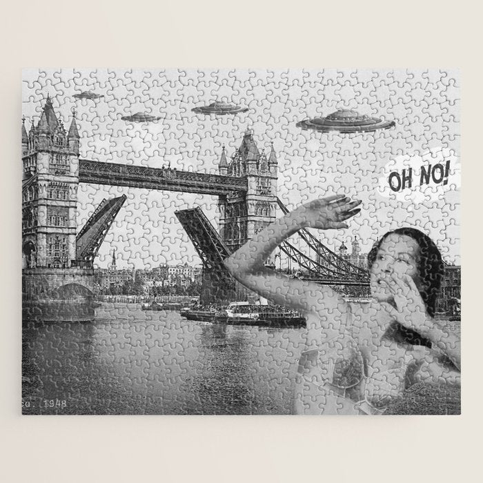 Oh no! London ca. 1950 Jigsaw Puzzle
