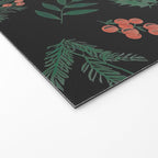 Yuletide Botanical Print Welcome Mat Gallery Image 2
