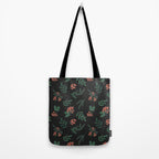 Yuletide Botanical Print Tote Bag Gallery Image 2