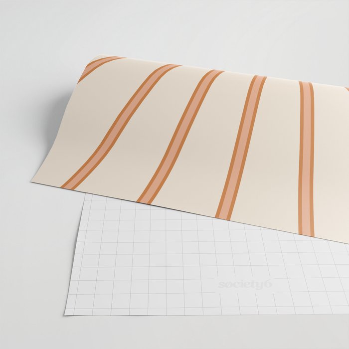 Sun Print Sunrise Sunshine Sun Wall Art Boho Sun Earth Tones Terracotta Mid Century Modern Decor  Wrapping Paper Gallery Image 2