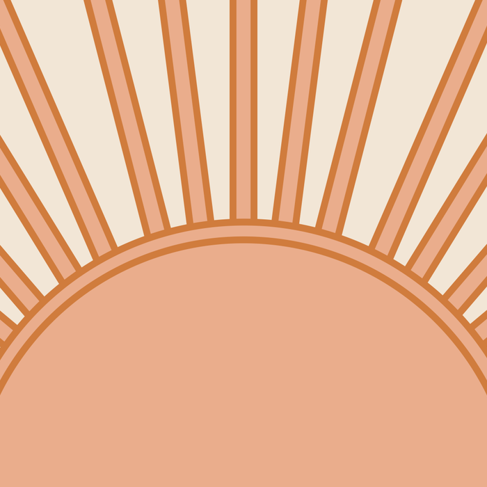 Sun Print Sunrise Sunshine Sun Wall Art Boho Sun Earth Tones Terracotta Mid Century Modern Decor  Coffee Mug Gallery Image 2