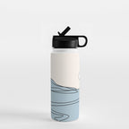 Abstract Landscape 28B Water Bottle Gallery Image 1