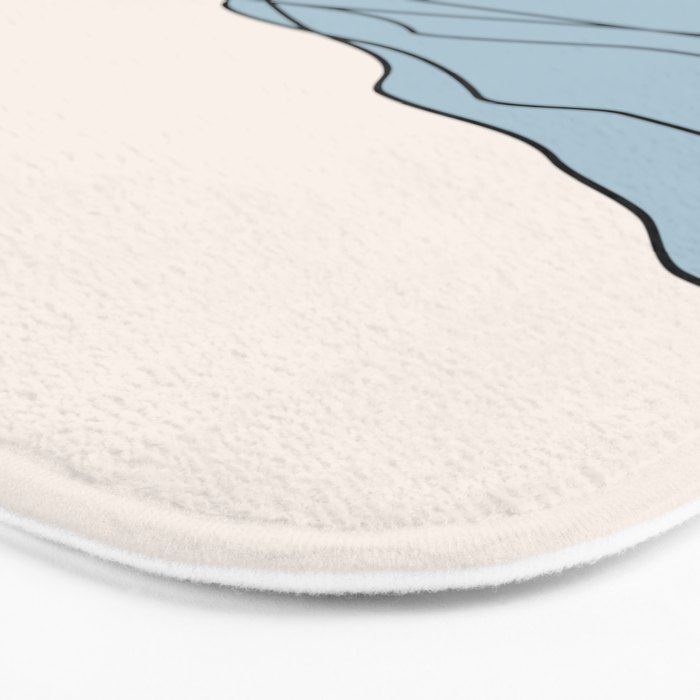 Abstract Landscape 28B Bath Mat Gallery Image 3