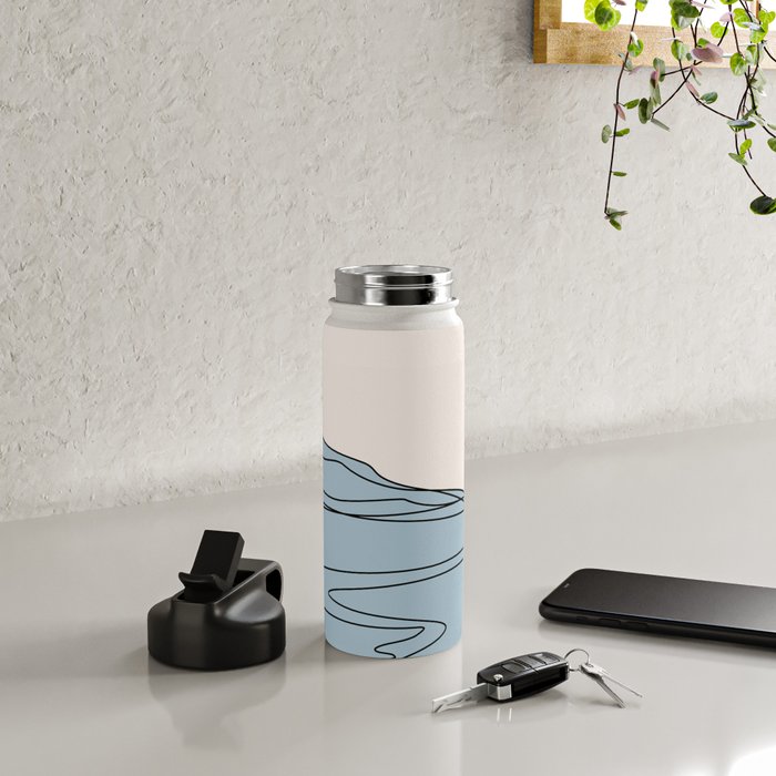 Abstract Landscape 28B Water Bottle Gallery Image 4