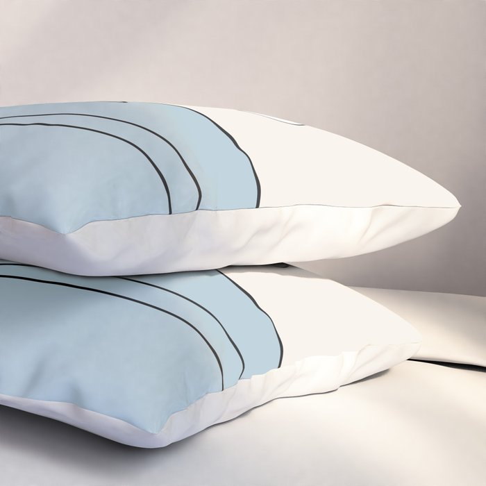 Abstract Landscape 28B Pillow Sham Gallery Image 3